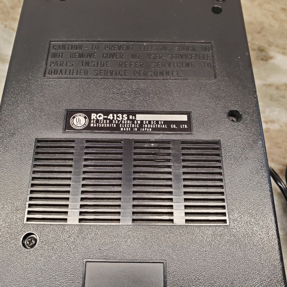 Vintage Panasonic RQ-413S Tape Recorder W/accessories - Picture 8 of 9